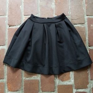 Akira Black Pleated Skirt